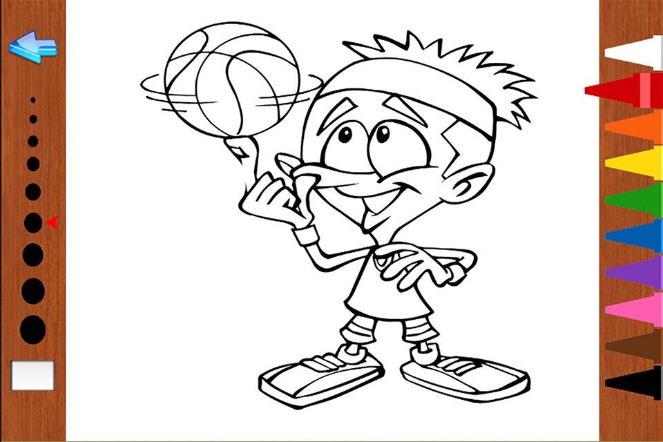 Play Sports Kids Coloring Books for Preschool and First Grade screenshot 3