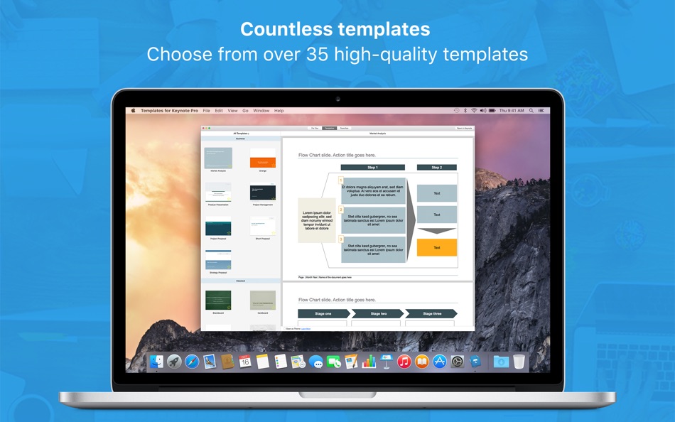 Templates for Keynote Pro for Mac OS X - 2.0.2 - (macOS)