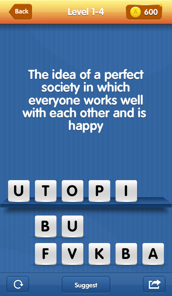 #2. What the word? - try to guess all the words (iOS) 由: Anton Kartunov