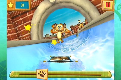 Madagascar Preschool Surf n Slide Free screenshot 2