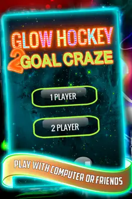 Game screenshot Glow Hockey 2 Goal Craze for iPhone and iPod mod apk