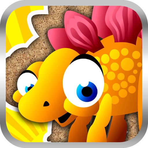 Kid's Dinosaur Puzzle iOS App