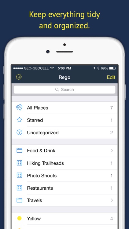 Rego — Manage your favorite places and routes screenshot-4