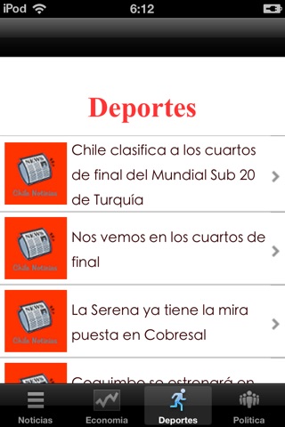 iChileNoticias screenshot 3