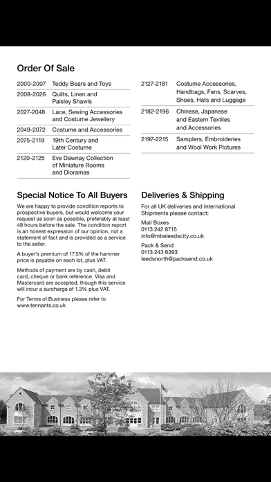 Tennants Auctioneers Screenshot 4 - AppWisp.com Tennants Auctioneers Screenshot 4 - AppWisp.com