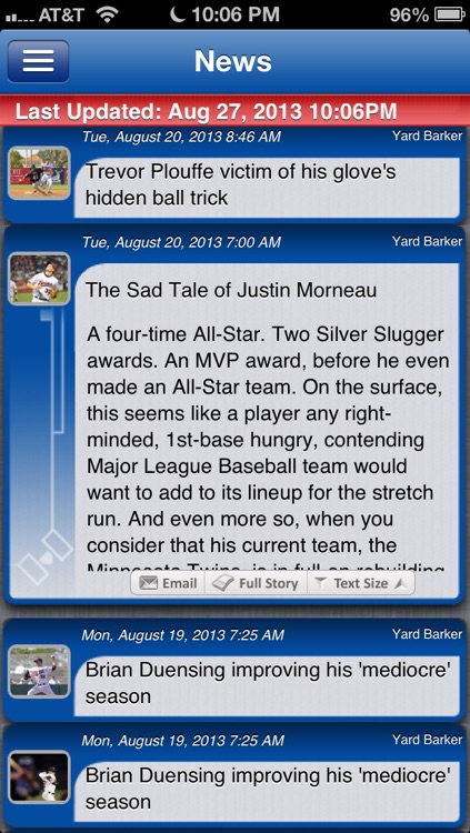 Minnesota Baseball Live screenshot-3