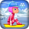 Girl Power Snow Slide - Beat the boys on the Mountain!