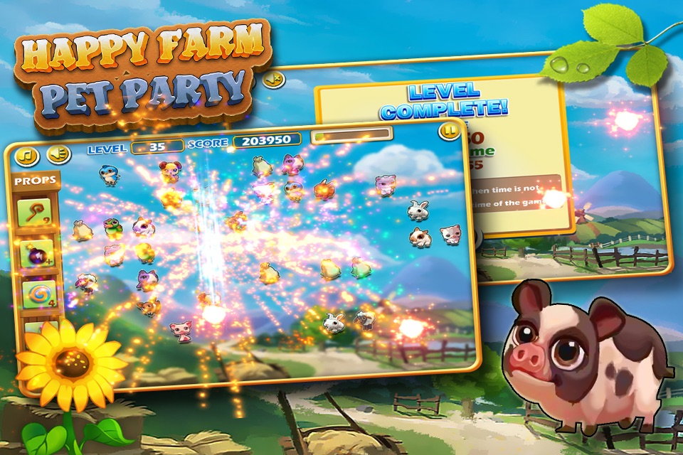 Happy Farm : Pets Party screenshot 3