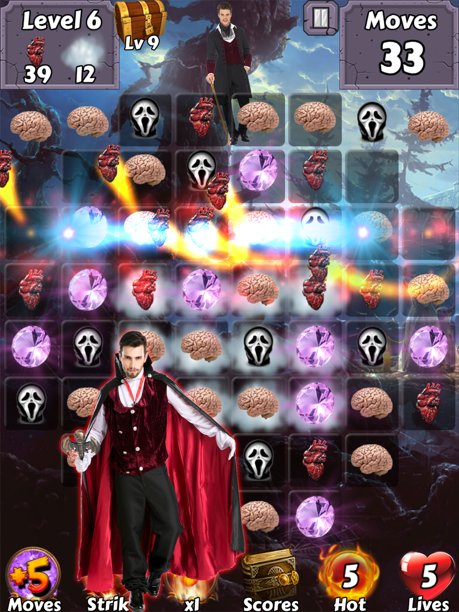 Vampires of Glory -  Halloween blood diaries of the haunted academy games