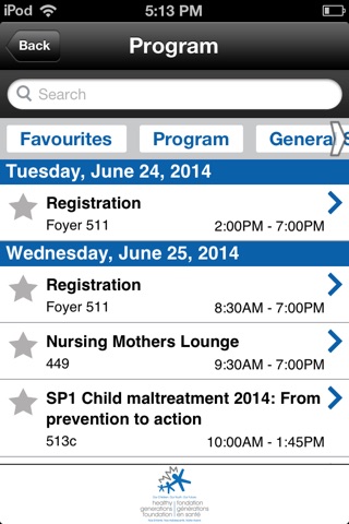 Canadian Paediatric Society screenshot 3