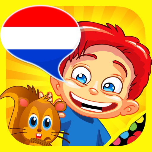 Dutch for kids: play, learn and discover the world - children learn a language through play activities: fun quizzes, flash card games and puzzles icon