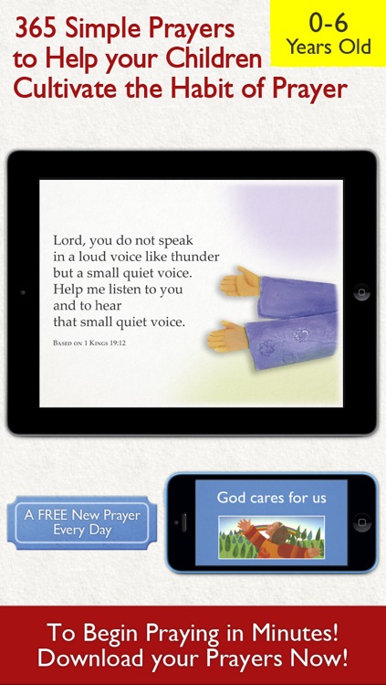 365 Prayers for Kids – A Daily Illustrated Prayer for your Family and School with Kids under 7 screenshot-0