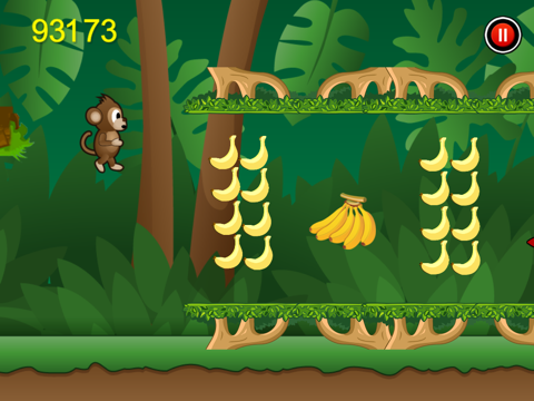 Screenshot #6 pour Singe Mega Jungle Run - Bananier du monde de saut libre