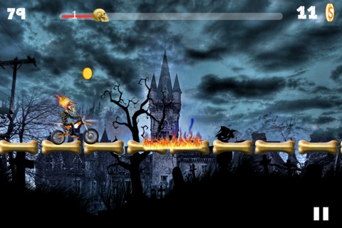 Ghost Dirt Bike Rider - Cool new motorbike racing game screenshot 3