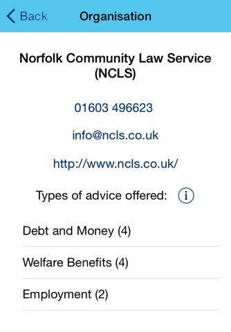 North Norfolk Advice screenshot 3