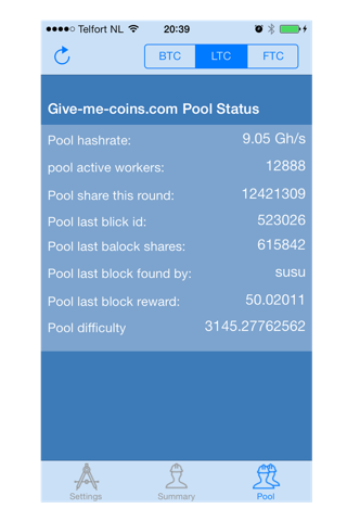 Coins Monitoring app screenshot 3