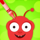 Doodle Fun Bugs - Draw & Play Paint Scribble Sketch & Color Creative Adventure Game for Kids Boys and Girls Explorers: Preschool Kindergarten Grade 1 2 3 and 4