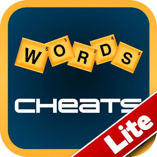 Words Cheats Free - Cheater & Solver for Words with Friends Lite Icon