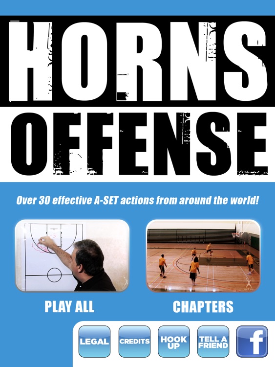 HORNS Offense: Powerful Scoring Plays Using The A-Set - With Coach Lason Perkins - Full Court Basketball Training Instruction - XL