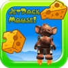 Jet-Pack Cute Mouse Cheese Game