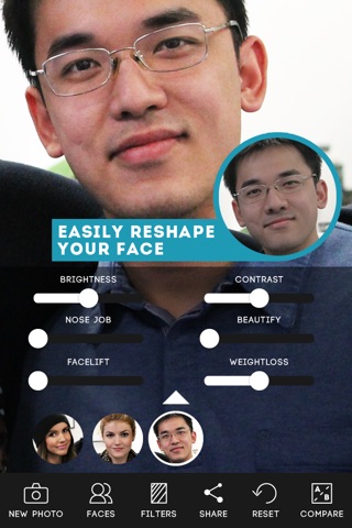 ModiFace Camera: Group Photo Editor screenshot 4