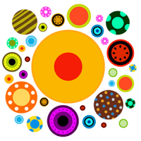 Crazy Dot Party the kingdoms of dots  paradise of trivia game in blob.io version