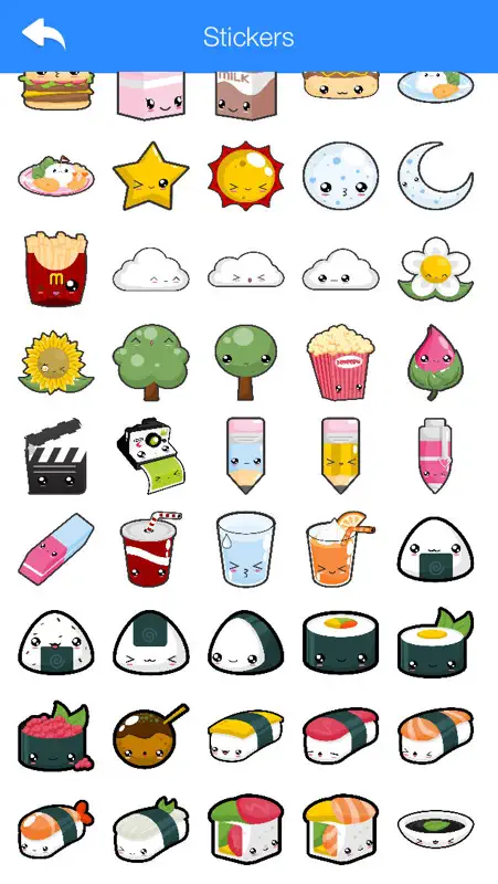 Stickers for WhatsApp, Messages, Facebook & Twitter Free Version screenshot 3 of 5