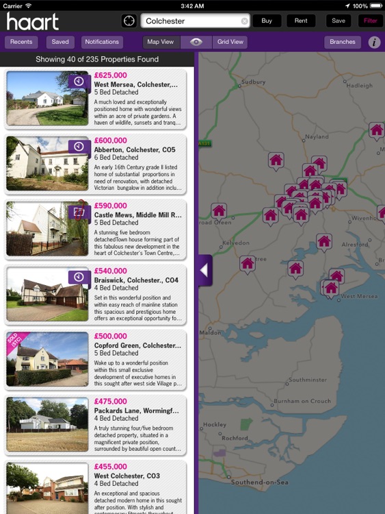 haart Property Search - For iPad