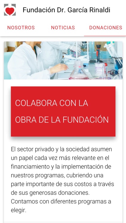 Fundación Dr. García Rinaldi screenshot-3