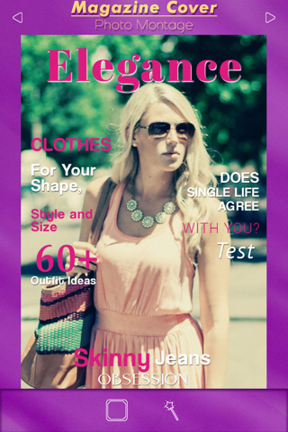 Magazine Cover Photo Montage Studio - Be on the Front Page with Fake Mag Frames screenshot 2