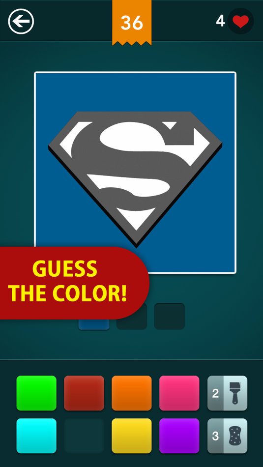 #1. Guess the Color! ~ Free Pop Icon Quiz (iOS) 由: Alexandru Halmagean