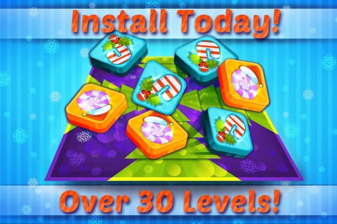 Candy World New Years 2014 - Play Cool Candies Matching Puzzle Game FREE screenshot 3