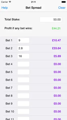 Game screenshot Bet Spread hack