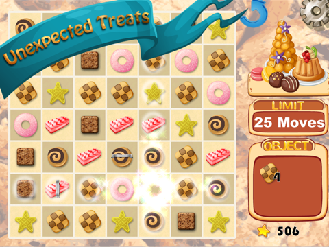 Bakery Delight - Delicious Match 3 Puzzle iPad screenshot