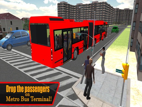 Screenshot #6 pour 3D simulateur de bus de métro - service de transport en commun & parkings camionneur simulateur jeu