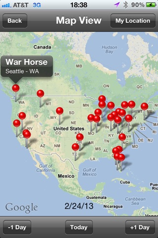 Tour Friend Tracker screenshot 2