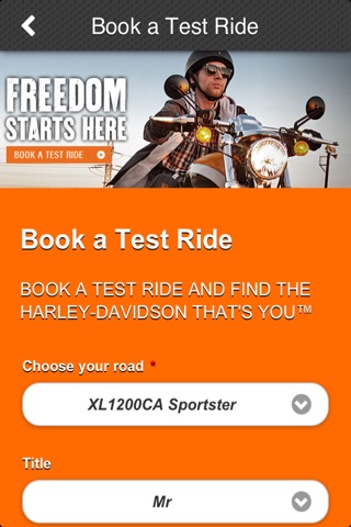 Johannesburg Harley-Davidson screenshot 3