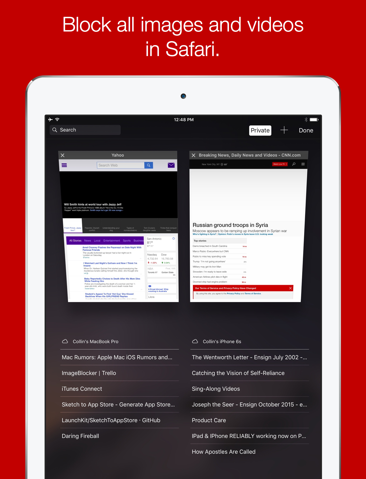 Image Blocker - Browse the Web Faster, Leaner, and Safer