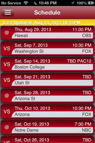 USC Football Live screenshot 3