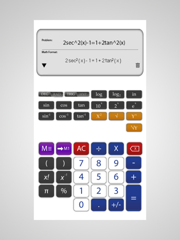 Screenshot #5 pour Scientific Calculator math -  آلة حاسبة رياضيات علم الجبر هندسة رياضية  دالة جذر تربيعية