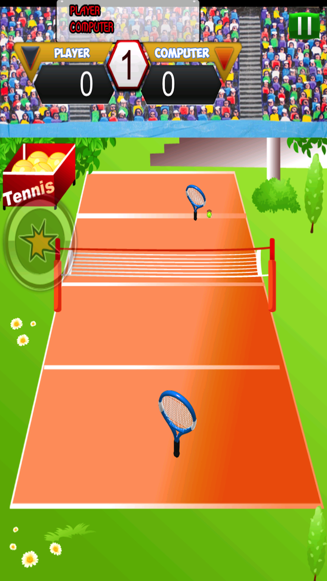 アクション テニス チャレンジ ゲーム： 無料スポーツ ゲーム: 最高 楽しい iphone と ipad 用アプリのおすすめ画像3