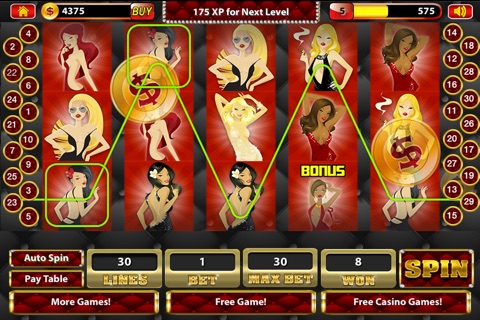 Hollywood Style Slots Casino - Free-Poker Club screenshot 3