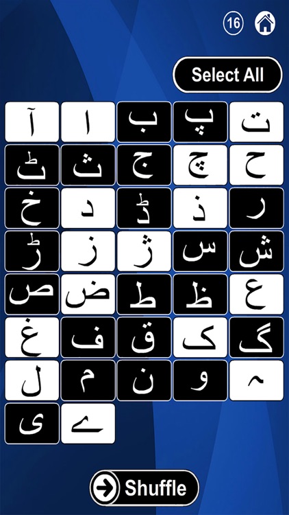 Urdu (Alphabet) Flash Cards