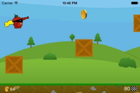 Supertomato - The flying tomato fighting against the cucumbers screenshot 3