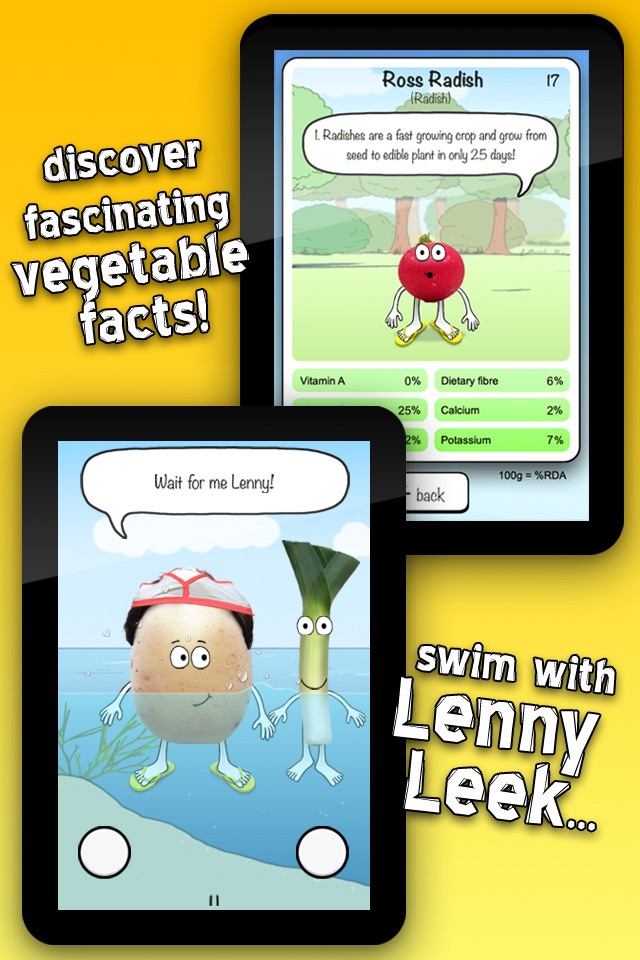 Peter Potato Lite - free vegetable mini games for kids screenshot 3