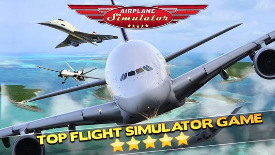 3D Plane Flying Parking Simulator Game - Real Airplane Driving Test Run Sim Racing Gamesのおすすめ画像1
