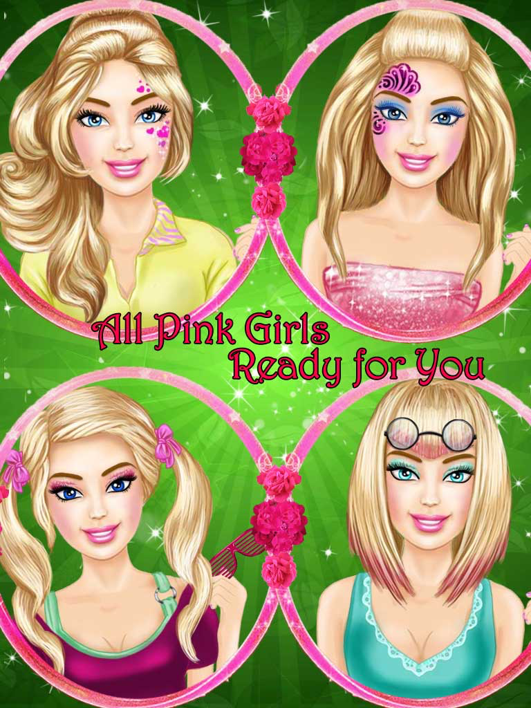 Pink Girl Real Makeover Salon screenshot 10