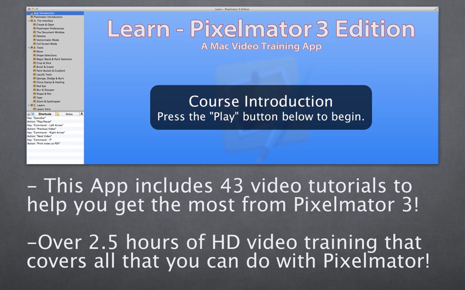 Learn - Pixelmator 3.5 Edition for Mac OS X - 3.5 - (macOS)