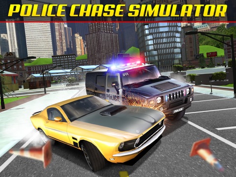 Screenshot #4 pour Police Chase Traffic Race Gratuit Jeux de Voiture de Course