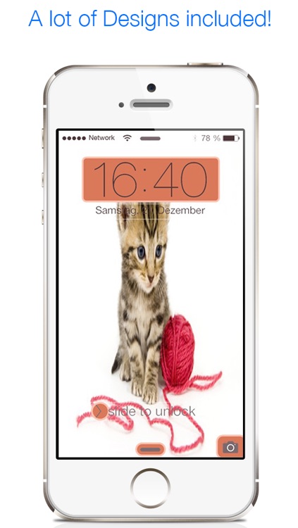 Lock Screen Designer - Pimp and Bling for Lock Screen on iOS 7